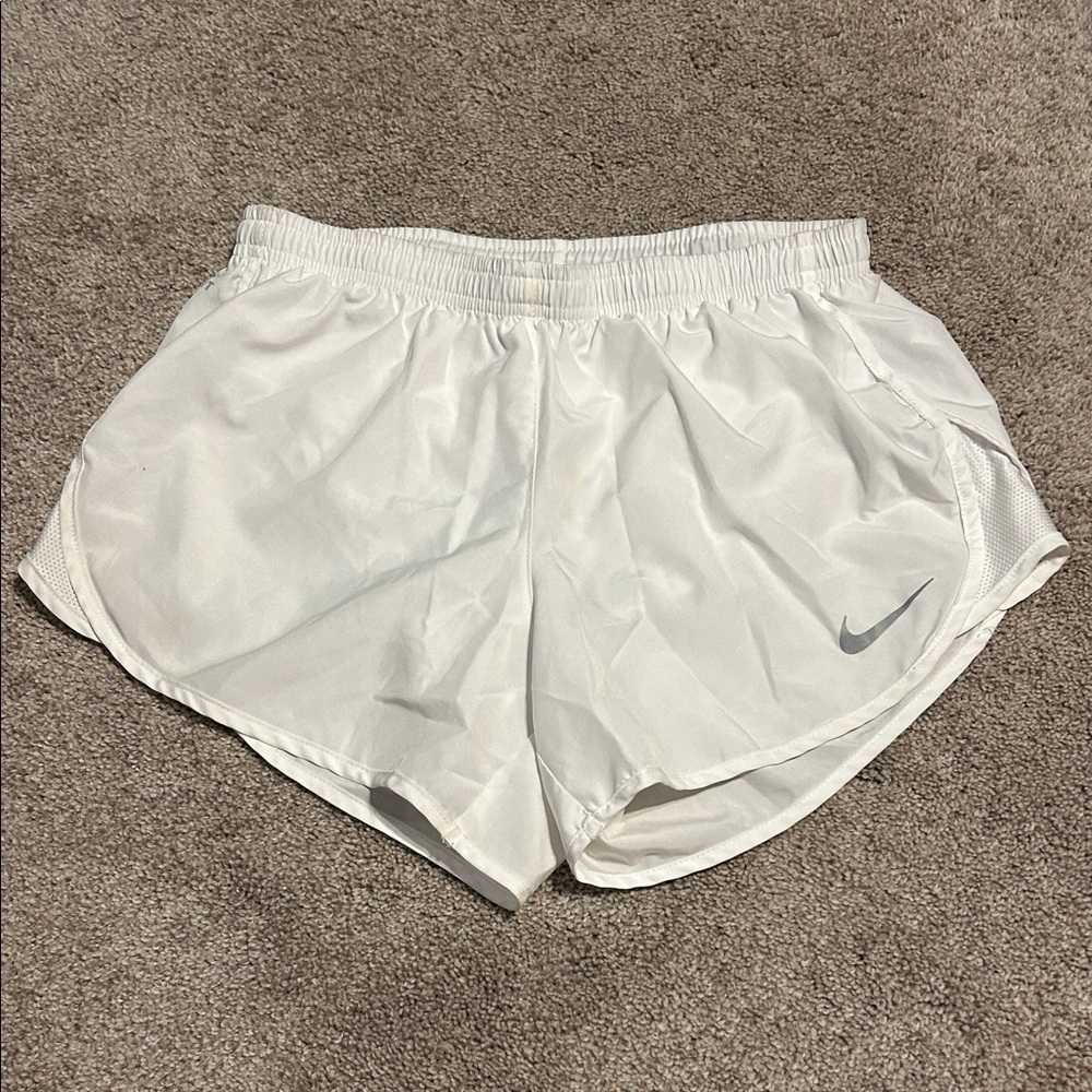 Nike Women's Athletic White Shorts